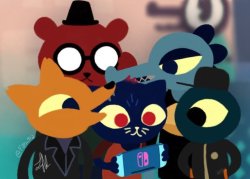 Jacky-Arts:  One Of My Favorite Games Of All Time, Night In The Woods, Came Out On