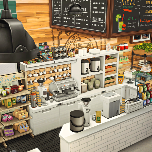 UPDATE: Please Redownload As I Realized The Overrides I Made Make The Espresso Bar Unable To Be Placed.
