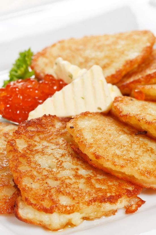 thefoodshow:  Leftover Mashed Potato Pancakes 