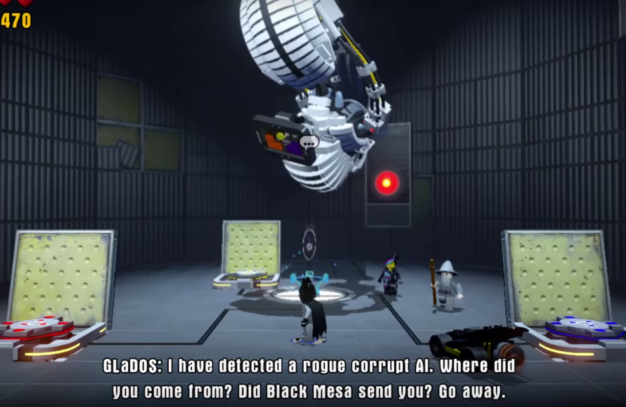 lennythereviewer:                                  GLaDOS VS HAL 9000 BEST. CAMEO.