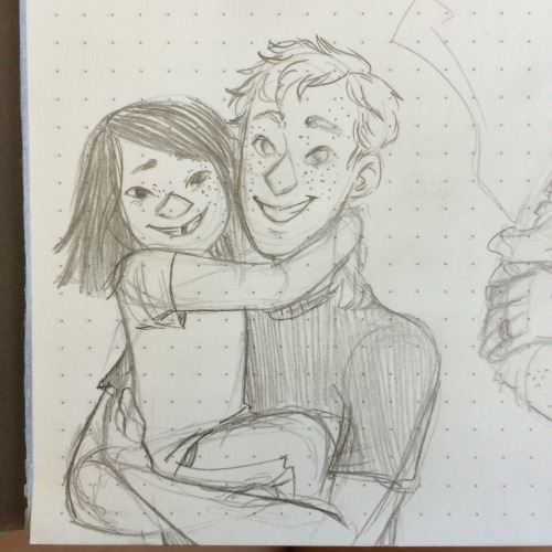 samisketches:i really…really…needed to draw Chekov &amp; Demora