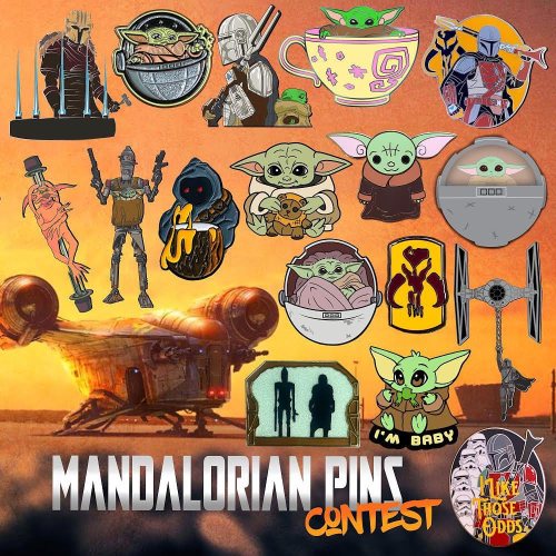 Over 15 artists banded together to create this Mandalorian pin contest. One lucky winner can win all