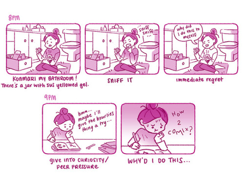 i usually never draw comics (i find sequential art really tough!), but got encouraged/peer pressured