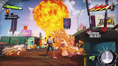 carterson-the-mortal:  Sunset Overdrive looks like what happens when a comic book