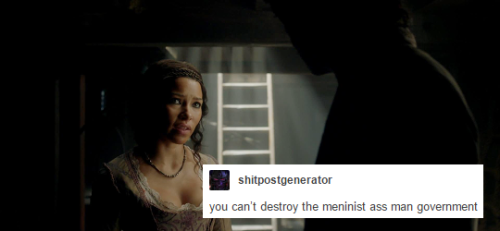 Black Sails + shitpostgenerator