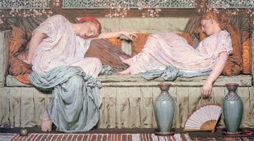 Apples-by-Albert-Joseph-MooreLilies by Albert Joseph Moore