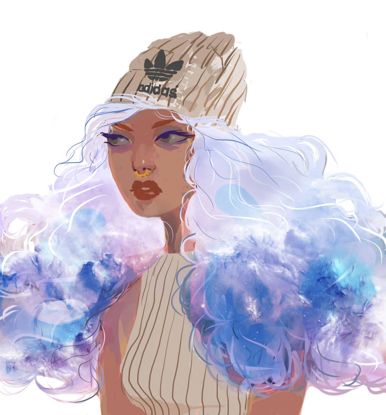 wakaju:  a fluffy witch who loves clouds and strawberry scented candy  