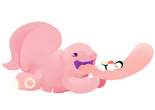 dreamlanddays: A little render of Lickitung for a friend :3c