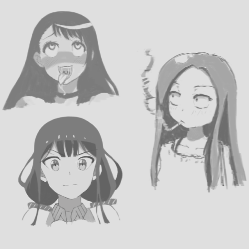 Just Some Anime Sketch Studies
