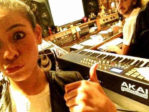 5hforever: fiveshadesofharmony: Fifth Harmony’s first day in the studio 2/16/13 So many feels 