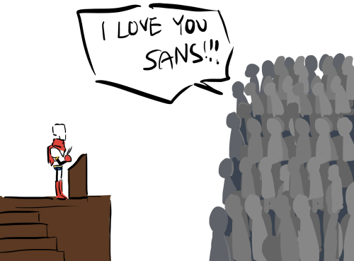 sans and papyrus having a president election