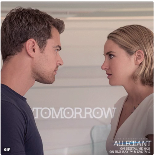 Are you ready for some more #FourTris feels? Allegiant, with never before seen bonus features, is av