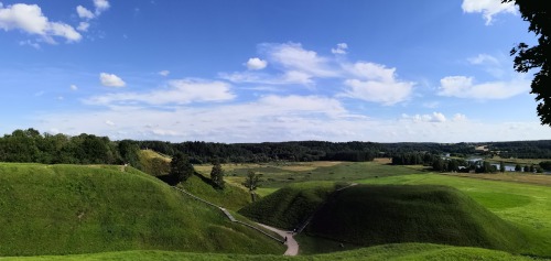 Kernaves mounds. Lithuania