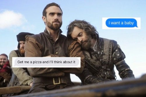 incorrect-galavant: Galavant ships as the “I want a baby” meme (part one)part two