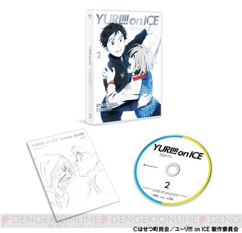 fyeahyurionice:Yuri On Ice Vol. 2 Bluray &amp; DVD Cover