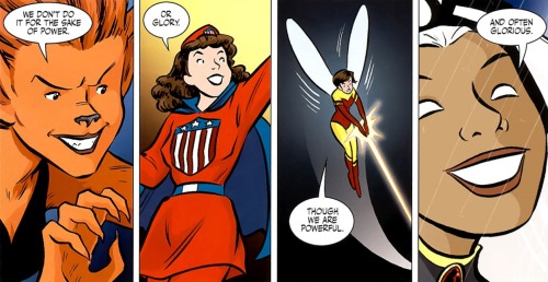 mattgoldey:sdmutt:lonely-husky:Marvel Women , I love them…Girls from comics #1-3 Written and art by 
