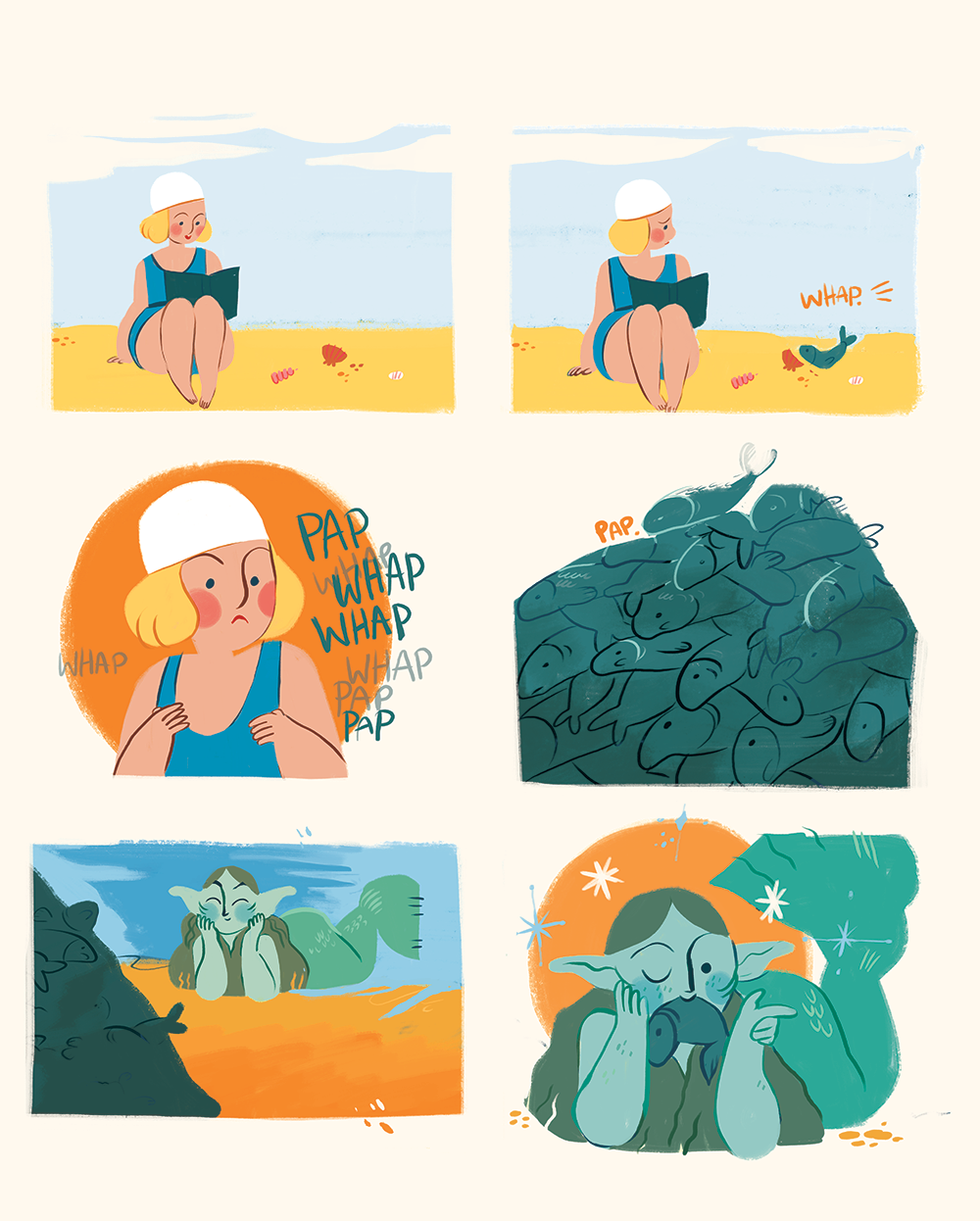 cerigg:  a fun day at the beach 