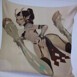 ottoghetto:  Naughty pillows 😈  and moar… on www.rageon.com #art #elf #pet 