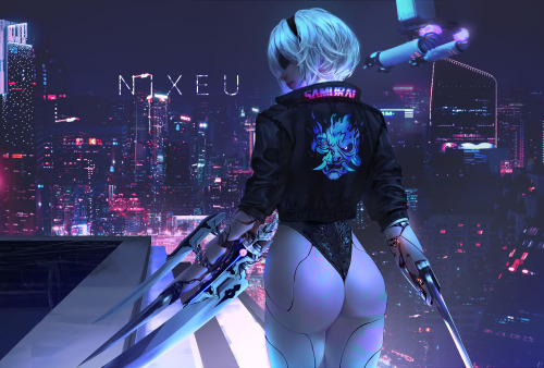 onodera-kosaki:    NieR x Cyberpunk 2077