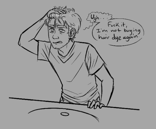 Remember When I Drew Jay With Grey Hairs? Yeah Its Making A Come Back Cuz Its Just Too God Tier In My