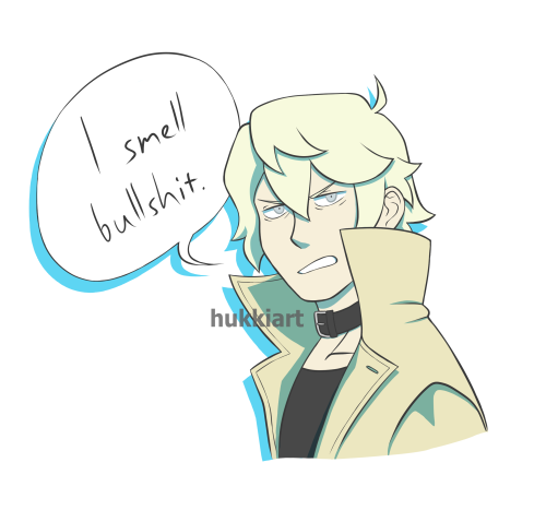 hukkiart: This phrase fits him way too well