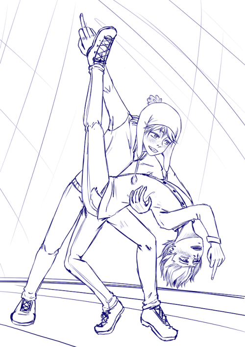 I Finally Finished It. Pose Taken From The Reference, Well, Okay. It Turned Out, Well, Okay, I Like.
