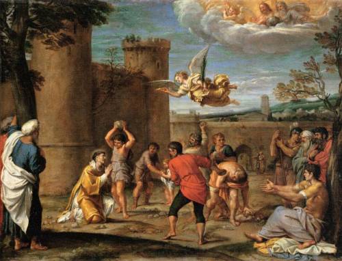 The Stoning of St. Stephen, Annibale Carracci, 1603-04