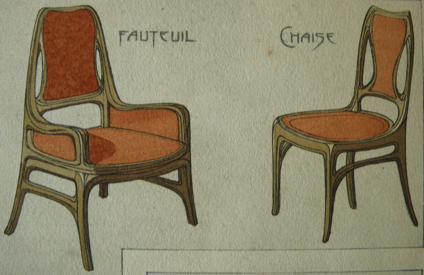 ein-bleistift-und-radiergummi: “Interieur Moderne d’une Famille Française”