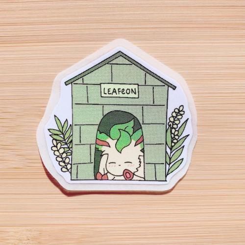 retrogamingblog2: Eeveelution House Stickers made by SammartCreations