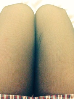 Waking up with tights,