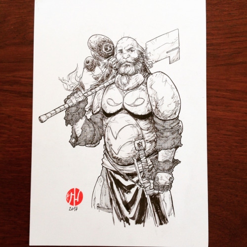 2depaus:Yesterday was a really busy day, so I had to postpone my #Inktober challenge for a day.  Thi