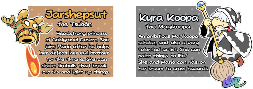 zieghost:Paper Mario ~ Fanmade Partners! A few partner oc ideas I had for a new pm concept (no name/