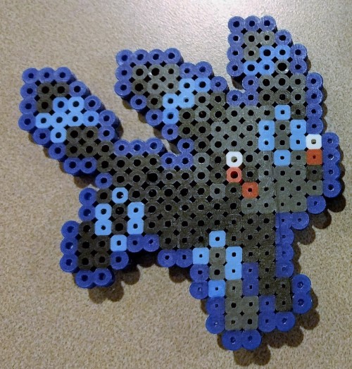 Pokemon:  UmbreonPokemon is managed by The Pokemon Company.For more Pokemon perler bead designs visi