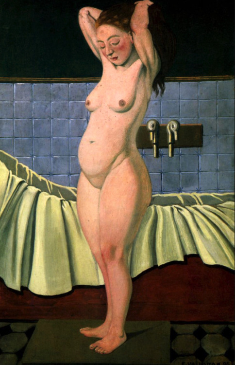 bofransson:Woman aiu being capped Bath, 1897Felix Vallotton