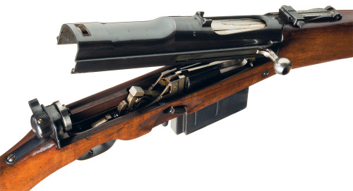 Rare prototype Czerchoslovakian Model S semi automatic rifle,from Rock Island Auctions“This is