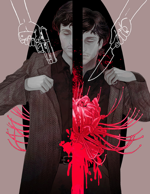 kajoi: So, I took part in the Hannibal artbook Field Kabuki, and we were finally allowed to post our