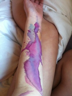 spiritual-loneliness:  painted bruise 