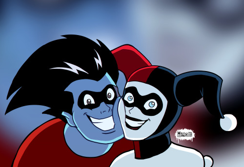  Freakazoid and Harley Quinn ✨ 