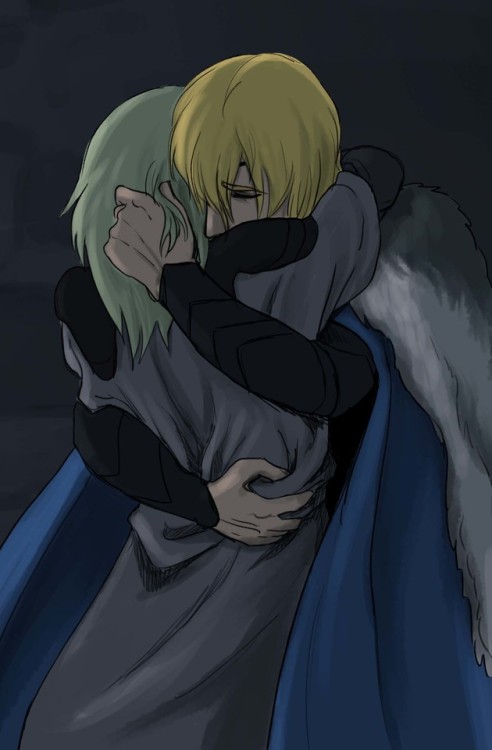 and as it turns out, no, I wasn’t done drawing Dimitri hugs&hellip;