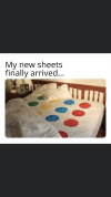 ur-girl-amber:If anyone wants to cum play twister in my bed while we quarantine 🤷🏻‍♀️😂😂Only