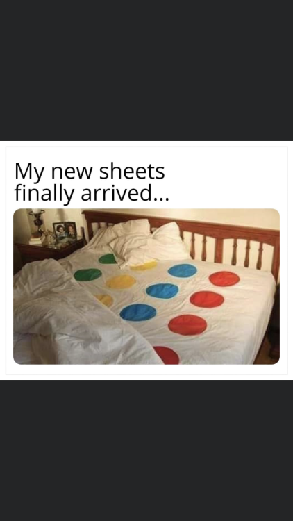 ur-girl-amber:If anyone wants to cum play twister in my bed while we quarantine 🤷🏻‍♀️😂😂Only