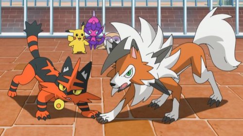 pokeaniepisodes: Evolution of Ash’s kitty & doggo Pokémon in the Sun & Moon series (◕ᴥ◕)