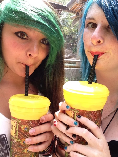 batfaggot:  Me and my friend at the zoo  Andy (left), why you so sexy?