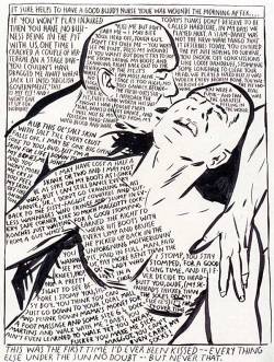 contemporary-art-blog:  Raymond Pettibon artist,