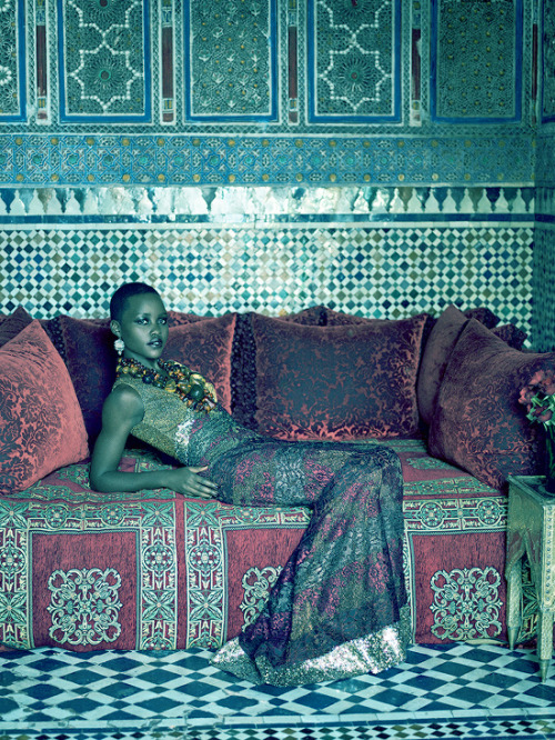 Lupita Nyongo by Mikael Jansson for Her First Vogue Magazine Cover its-erva-venenosa.tumblr.c