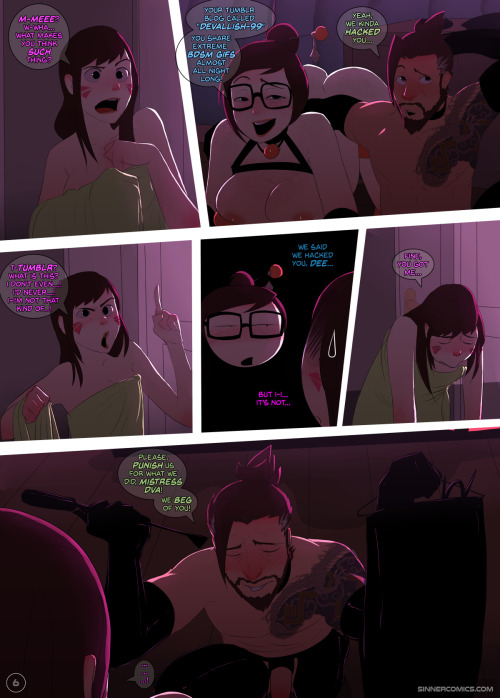 artbysinner:  FIRST 6 PAGES - The Girly Watch 2 (Overwatch)!Click > HERE < to read from the start in higher res!Reblog so more people see it! :DThis comic exists thanks to your support on patreon.com/sinner!
