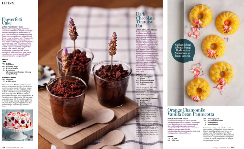 INSTYLE Indonesia Feb 2014 Tasty Gourmet Bouquet Directed and Photographed by Adha Togi Food editor 