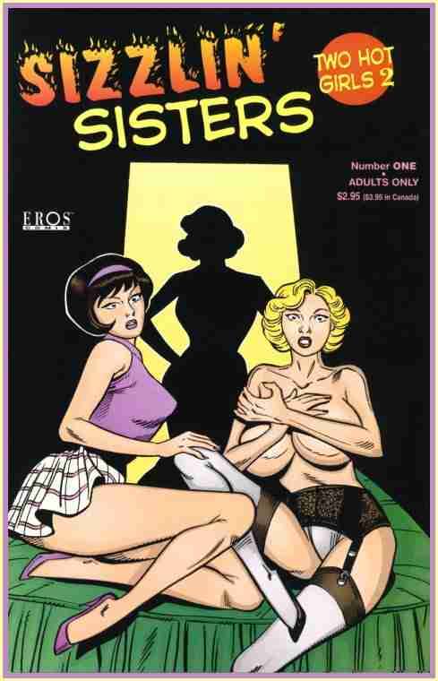 isitweirdifindcartoonssexy:  Sizzlin Sisters #1 by Art Wetherell                