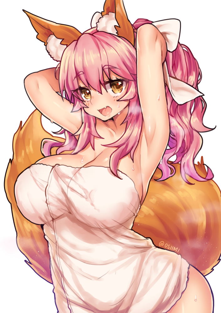 osiimi-chan:  Bath time with Tamamo &lt;3 FULL .psd files available for $20+