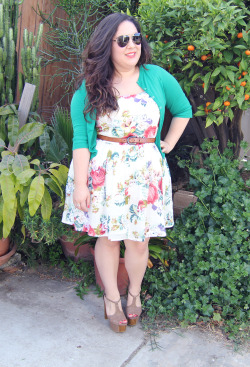 nicoleinreallife:   deets: dress| ASOS Curve,